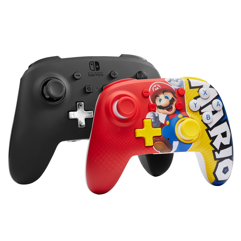 PowerA NSGP0295-01 Nano Enhanced Nintendo Switch vezeték nélküli Mario Victory kontroller