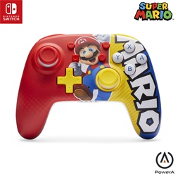PowerA NSGP0295-01 Nano Enhanced Nintendo Switch vezeték nélküli Mario Victory kontroller