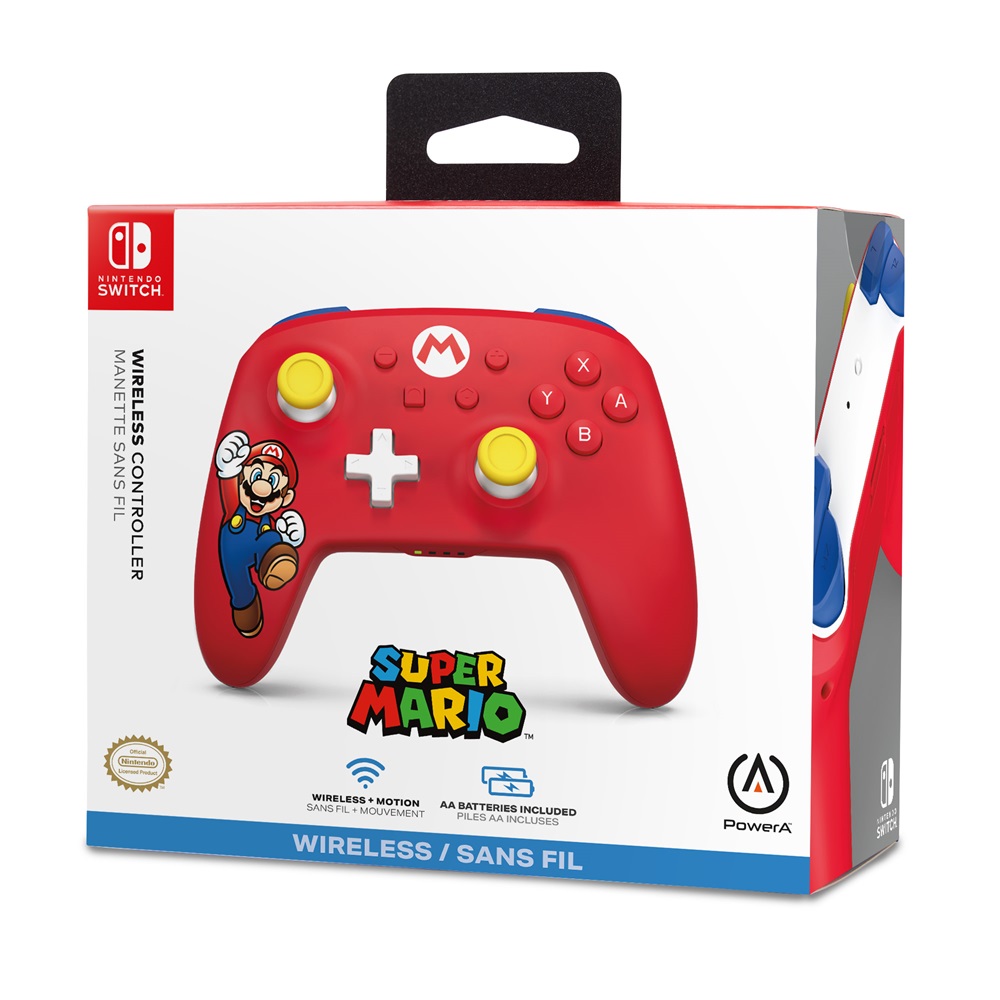 PowerA NSGP0309-01 Nintendo Switch vezeték nélküli Mario Joy kontroller