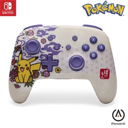 PowerA NSGP0324-01 Enhanced Nintendo Switch vezeték nélküli Pikachu Blossom kontroller
