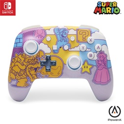 PowerA NSGP0341-01 Enhanced Nintendo Switch vezeték nélküli Mushroom Kingdom Pop Art kontroller