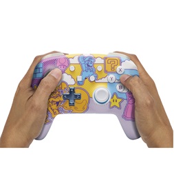 PowerA NSGP0341-01 Enhanced Nintendo Switch vezeték nélküli Mushroom Kingdom Pop Art kontroller