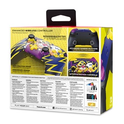 PowerA NSGP0343-01 Enhanced Nintendo Switch vezeték nélküli Wario kontroller