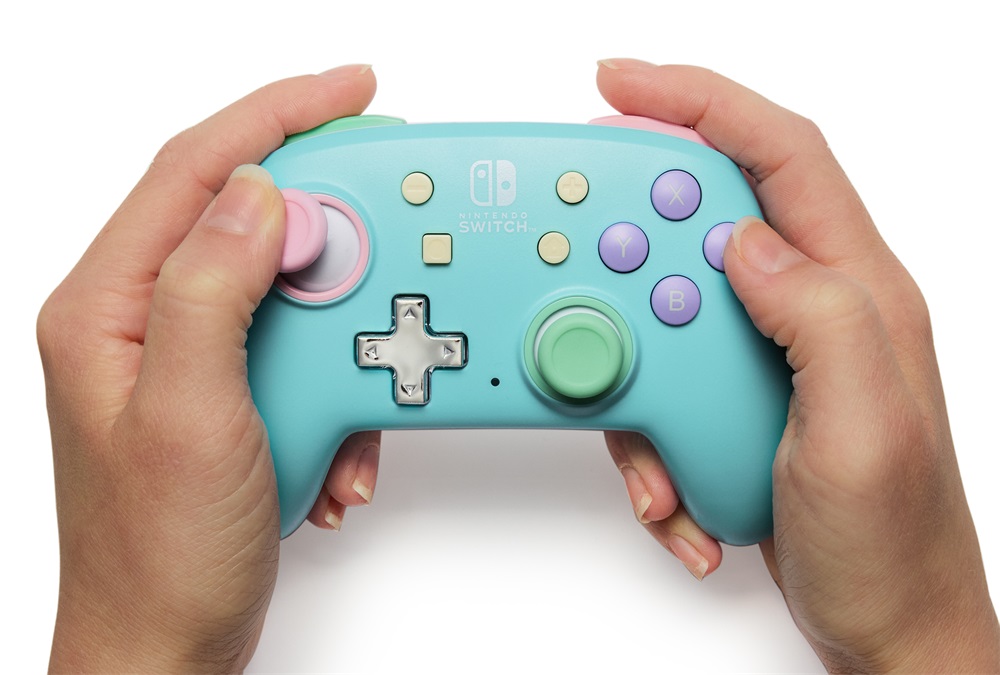 PowerA NSGP0347-01 Nano Enhanced Nintendo Switch vezeték nélküli Spring Dream kontroller