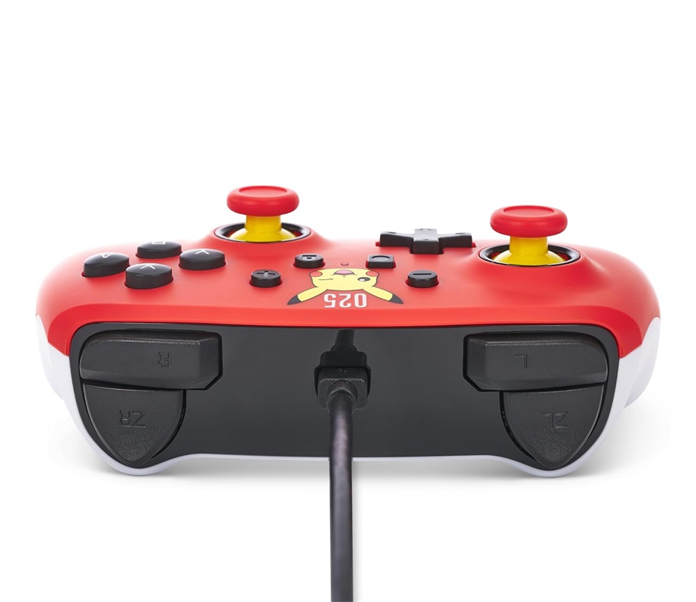 PowerA NSGP0200-01 Nintendo Switch vezetékes Laughing Pikachu kontroller