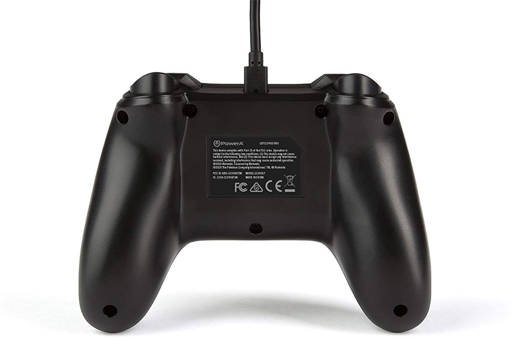 PowerA Nintendo Switch vezetékes matt fekete kontroller
