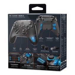 PowerA PCGP0381-01 OPS v1 PC/Cloud vezeték nélküli fekete kontroller