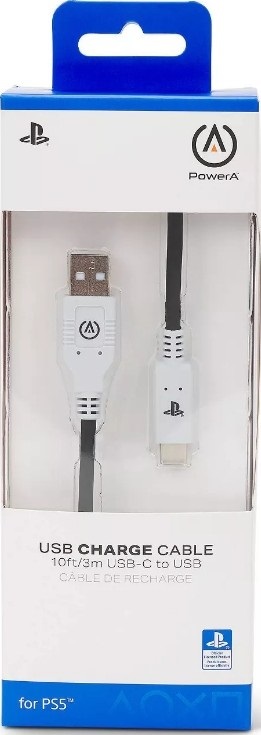 PowerA 1516957-01 PS5 USB-C fekete kábel