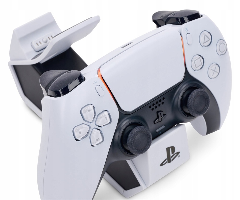 PowerA 1522855-01 Playstation 5 Dual Charger fekete-fehér dokkoló töltőállomás
