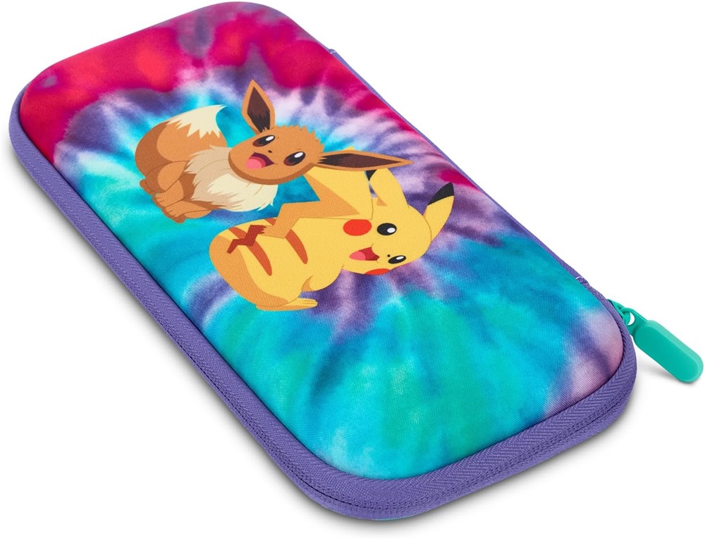 PowerA NSCS0234-01 Slim Nintendo Switch/OLED/Lite Tie-Dye Pikachu & Eevee védőtok