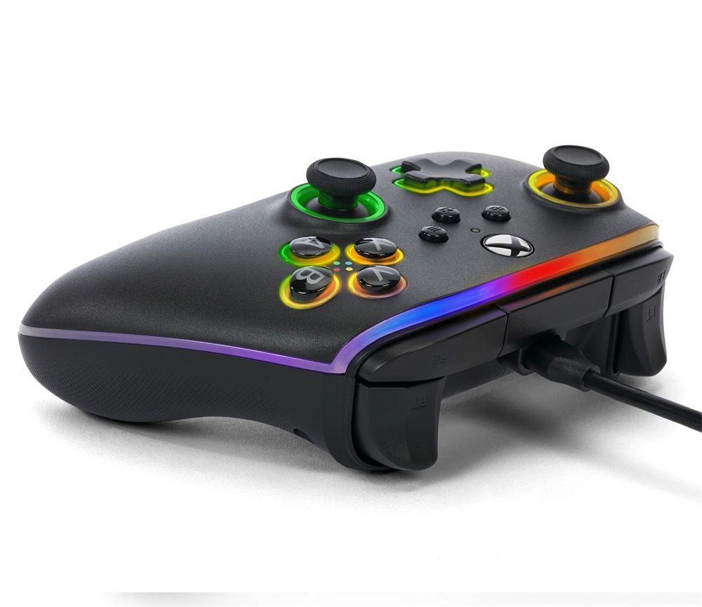 PowerA XBGP0140-01 Advantage Xbox Series X|S/Xbox One vezetékes Lumectra LED kontroller