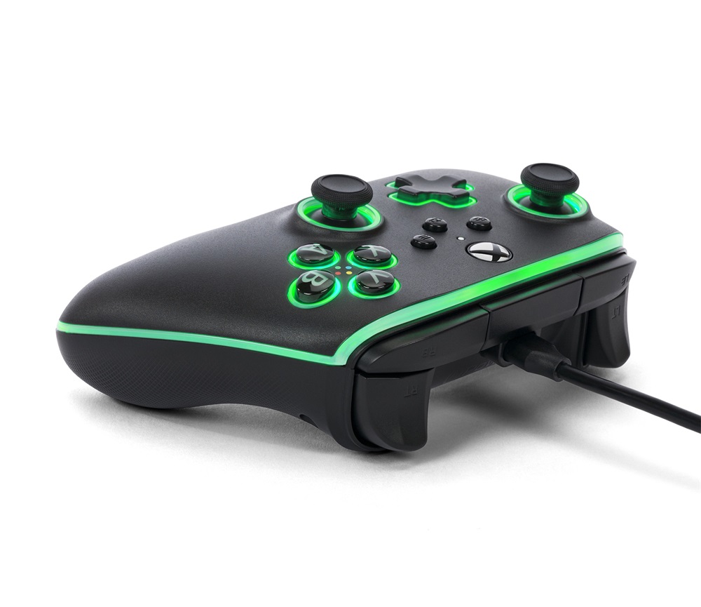 PowerA XBGP0140-01 Advantage Xbox Series X|S/Xbox One vezetékes Lumectra LED kontroller