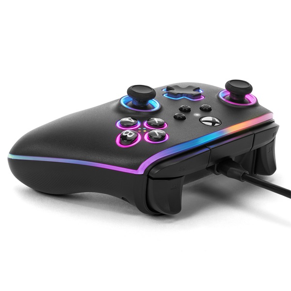 PowerA XBGP0140-01 Advantage Xbox Series X|S/Xbox One vezetékes Lumectra LED kontroller