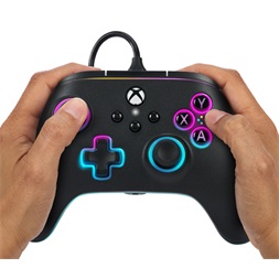 PowerA XBGP0140-01 Advantage Xbox Series X|S/Xbox One vezetékes Lumectra LED kontroller