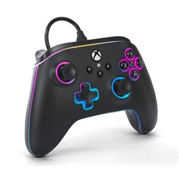PowerA XBGP0140-01 Advantage Xbox Series X|S/Xbox One vezetékes Lumectra LED kontroller