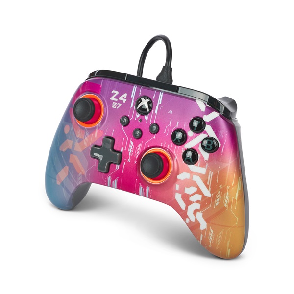 PowerA XBGP0186-01 Advantage Xbox Series X|S/Xbox One vezetékes Cyber Style kontroller