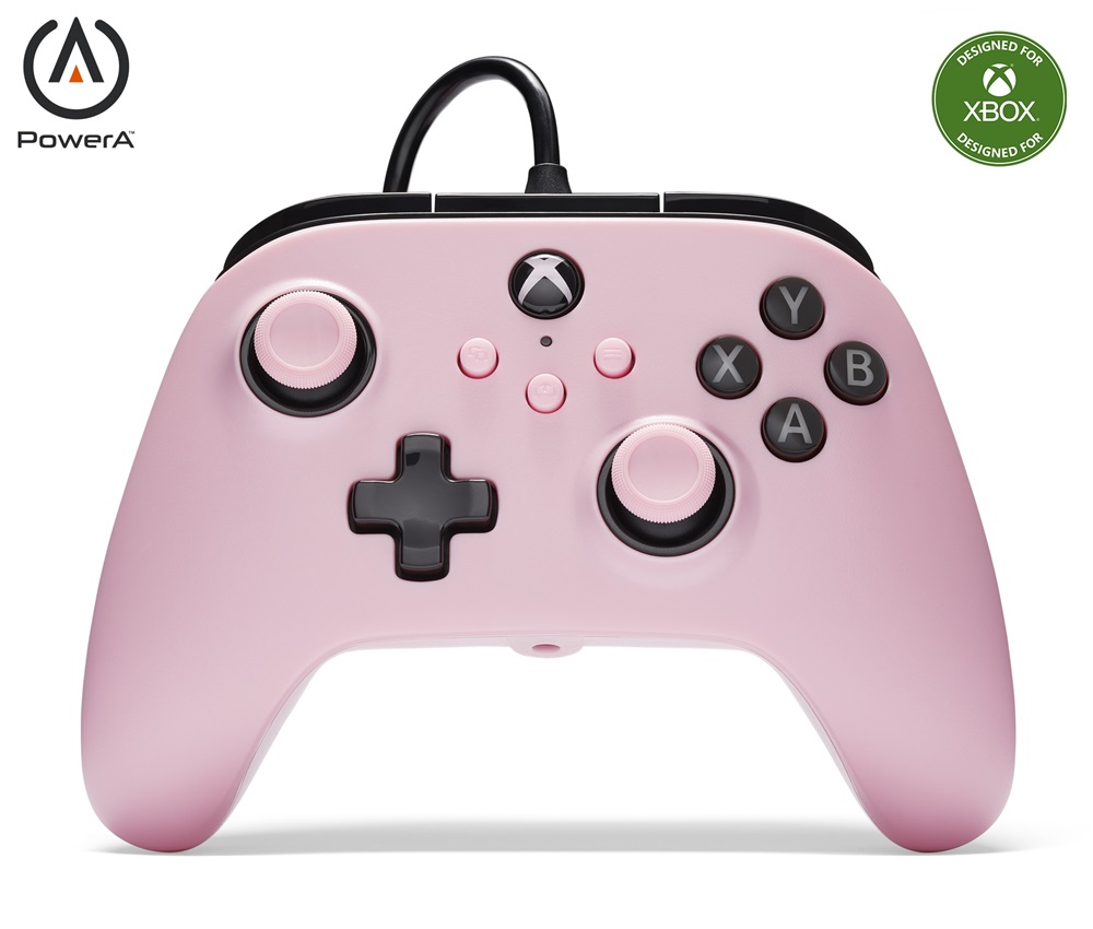 PowerA XBGP0378-01 Xbox Series X|S/Xbox One vezetékes pink kontroller