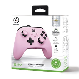 PowerA XBGP0378-01 Xbox Series X|S/Xbox One vezetékes pink kontroller