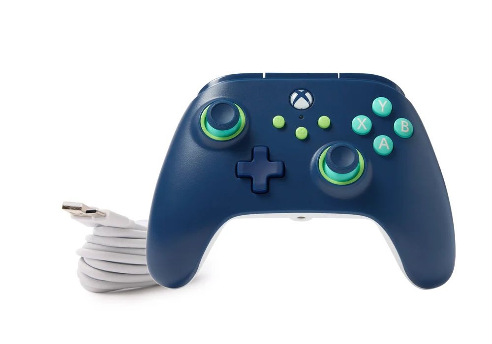 PowerA XBGP0380-01 Xbox Series X|S/Xbox One vezetékes tengerkék kontroller
