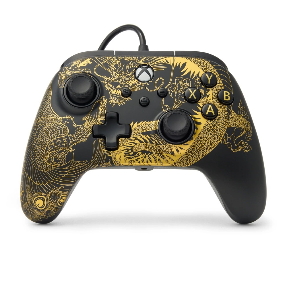 PowerA XBGP0430-01 Advantage Xbox Series X|S/Xbox One vezetékes Dragon & Phoenix kontroller