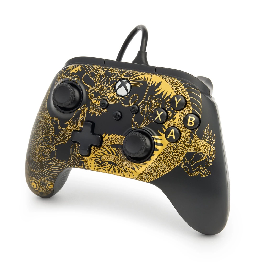 PowerA XBGP0430-01 Advantage Xbox Series X|S/Xbox One vezetékes Dragon & Phoenix kontroller