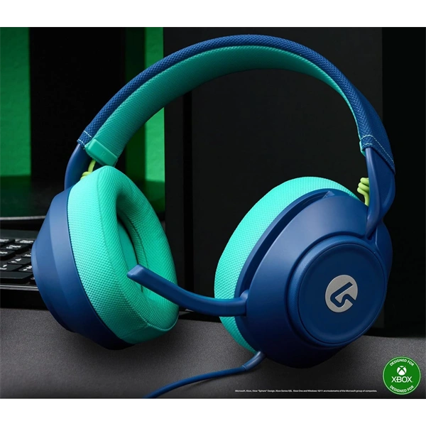 PowerA XBHS0502-01 LS10X Gen 2 Wired MARINER BLUE kék gamer headset