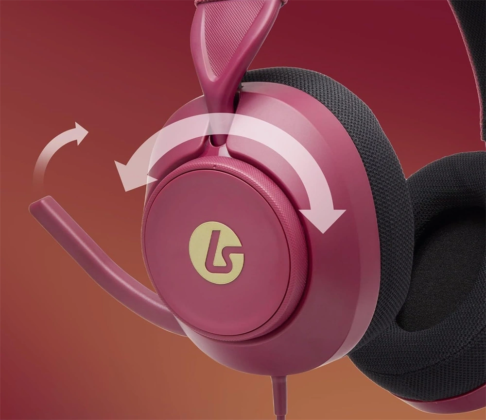 PowerA XBHS0503-01 LS10X Gen 2 Wired RUBY piros gamer headset