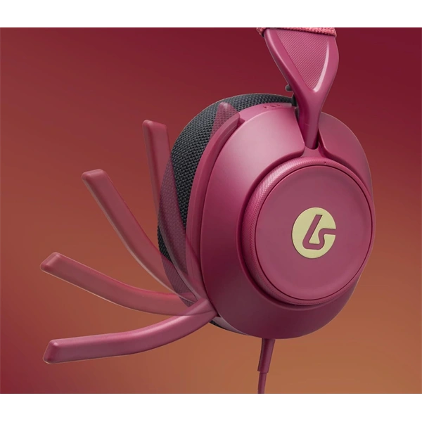 PowerA XBHS0503-01 LS10X Gen 2 Wired RUBY piros gamer headset