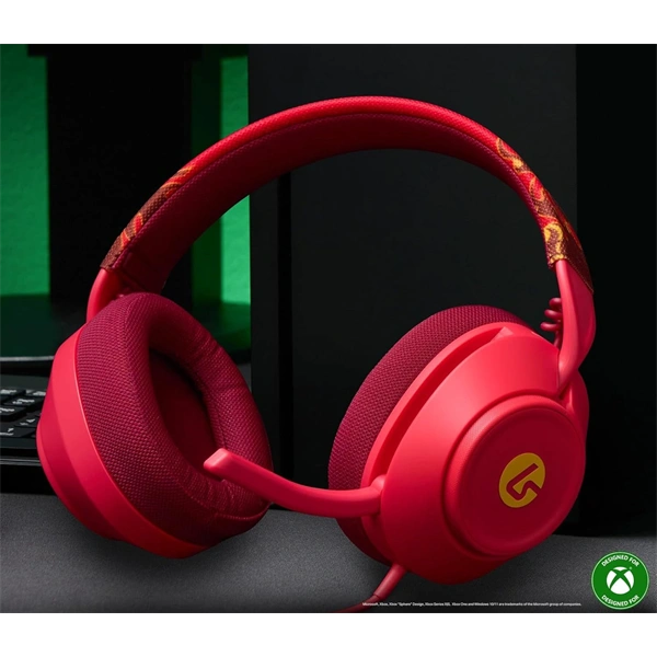 PowerA XBHS0540 LS10X Gen 2 vezetékes Xbox X/S Red Blaze piros gamer headset