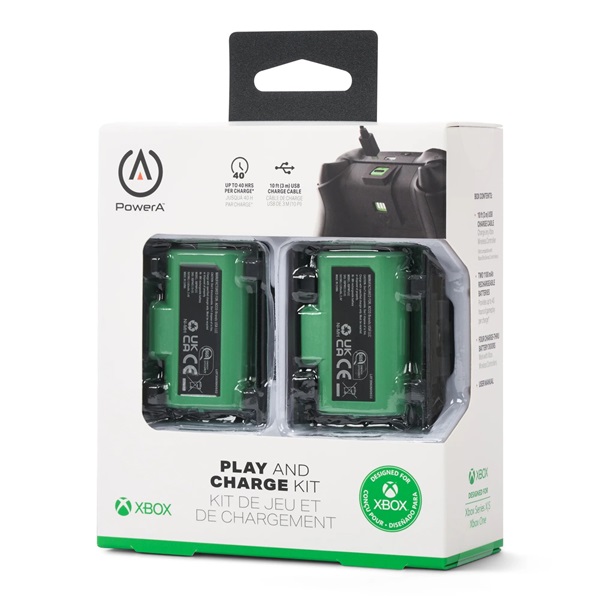 PowerA XBPW0119-01 Play & Charge Xbox Series X|S USB-C töltőszett