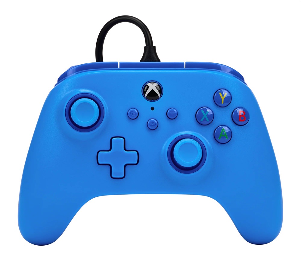 PowerA 1519367-01 Xbox Series X|S/Xbox One vezetékes kék kontroller