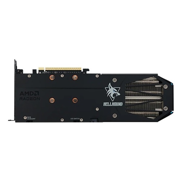 PowerColor RX 9060 XT Hellhound AMD 8GB GDDR6 128bit PCIe videókártya