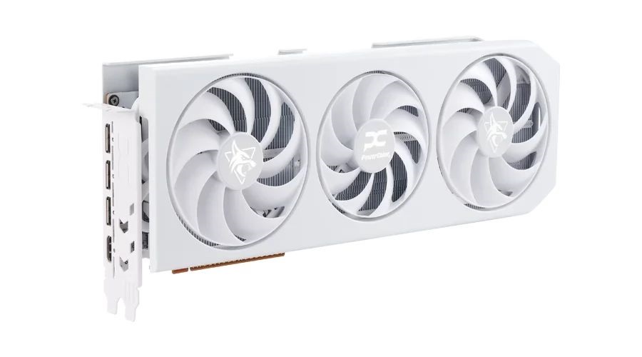 PowerColor RX 9070 XT Hellhound Spectral AMD 16GB DDR6 256bit PCIe videókártya