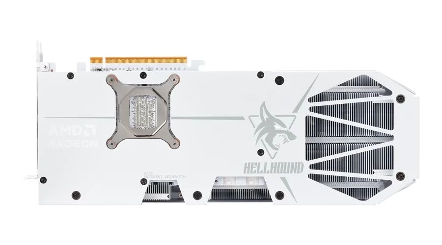 PowerColor RX 9070 XT Hellhound Spectral AMD 16GB DDR6 256bit PCIe videókártya