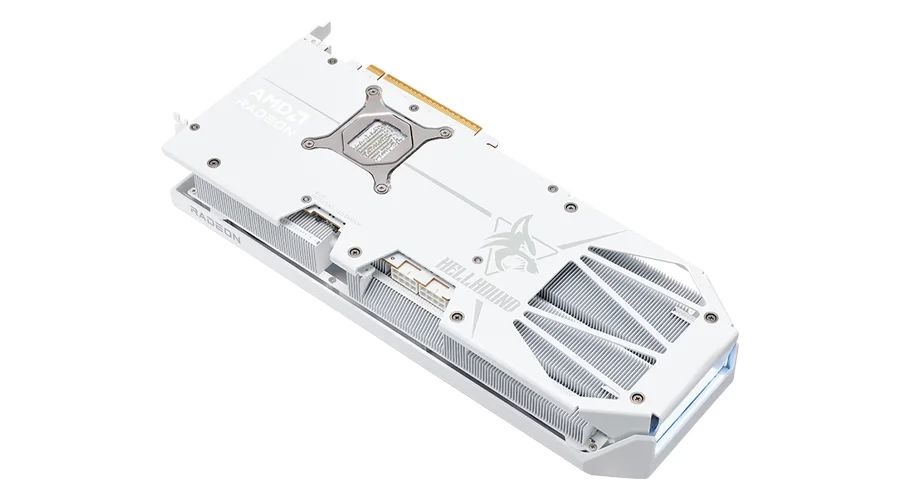PowerColor RX 9070 XT Hellhound Spectral AMD 16GB DDR6 256bit PCIe videókártya
