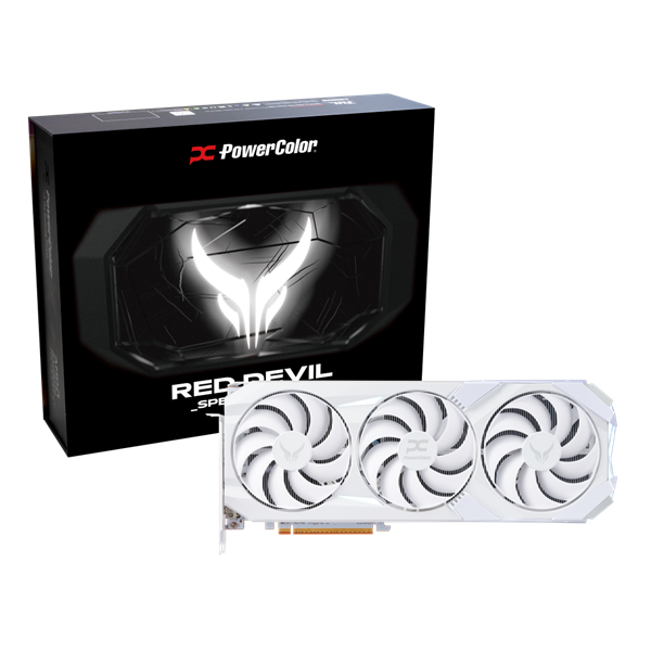 PowerColor RX 9070 XT Red Devil Spectral AMD 16GB DDR6 256bit PCIe videókártya