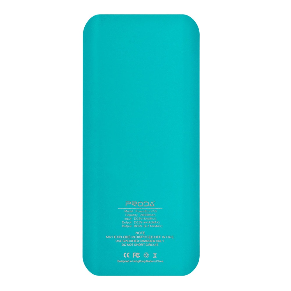 Proda 5999004609317 Jane Indicator 20000mAh kék power bank