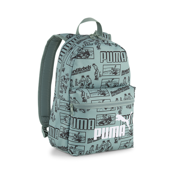 Puma 25 9132401 zöld mintás kicsi hátizsák
