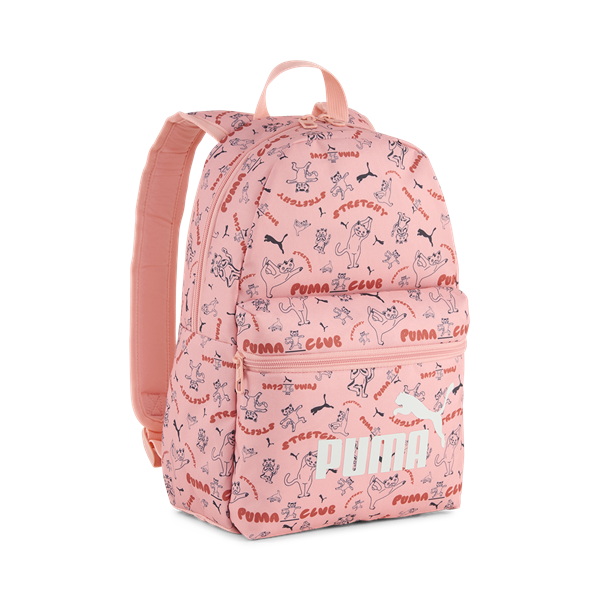 Puma 25 9132402 rózsaszín mintás kicsi hátizsák