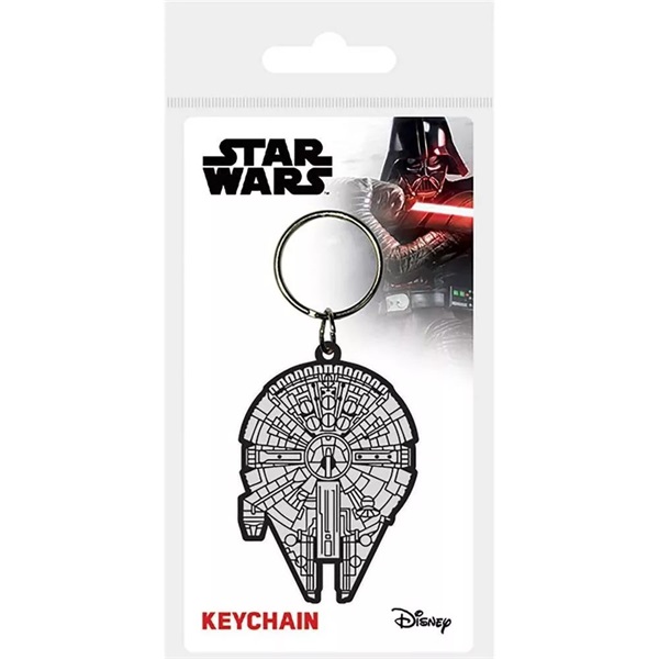Pyramid STAR WARS (MILLENNIUM FALCON) PVC kulcstartó