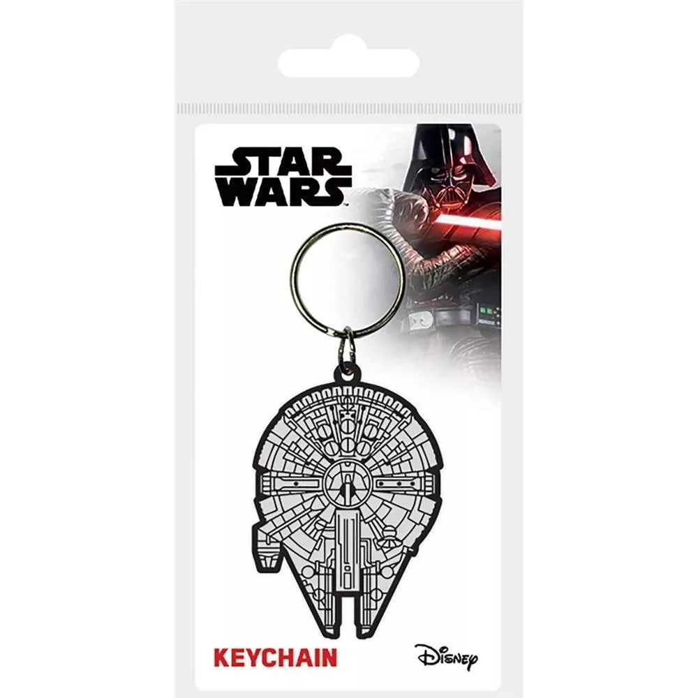 Pyramid STAR WARS (MILLENNIUM FALCON) PVC kulcstartó