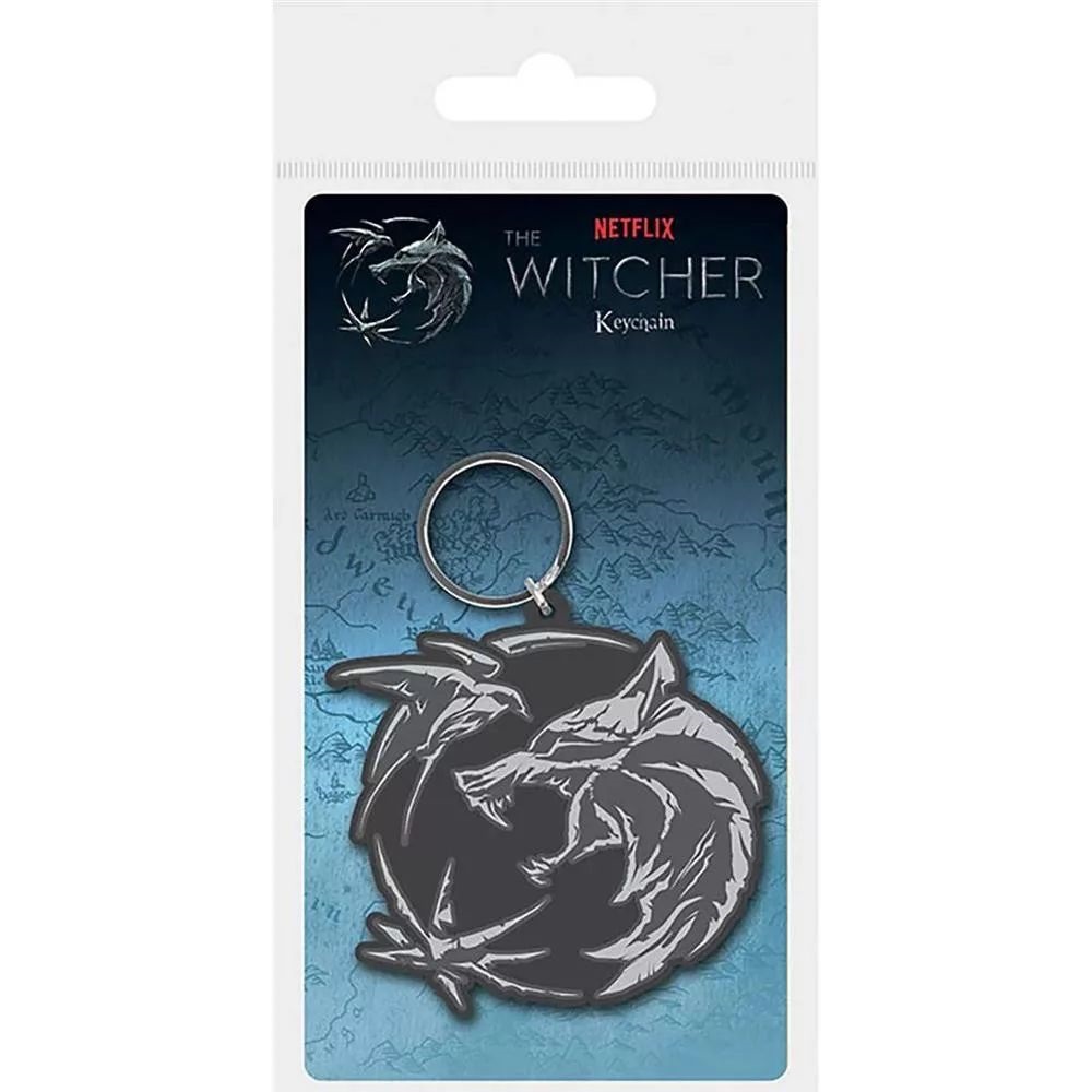 Pyramid THE WITCHER (WOLF SWALLOW STAR) PVC kulcstartó