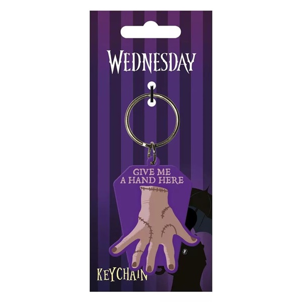 Pyramid WEDNESDAY (GIVE ME A HAND) PVC kulcstartó