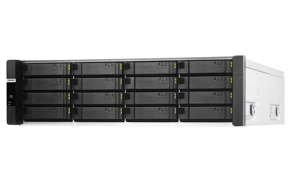 QNAP ES1686dc-2142IT-128G 16xSSD/HDD 3U rackbe szerelhető Enterprise ZFS NAS