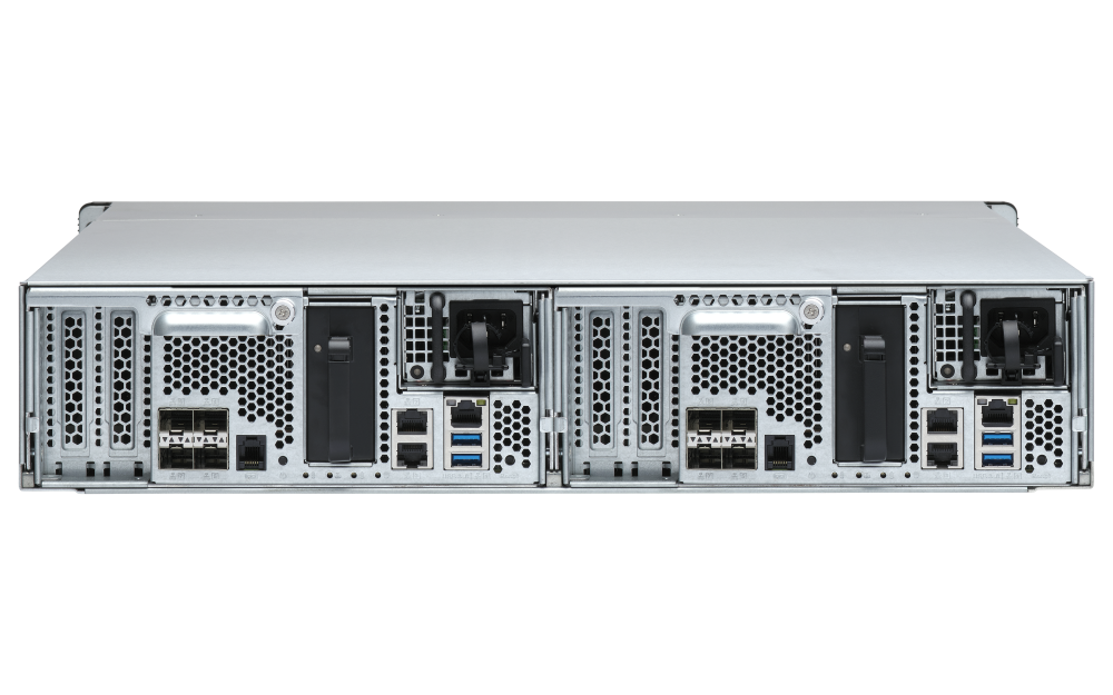 QNAP ES2486dc-2142IT-96G 24xSSD/HDD 2U rackbe szerelhető Enterprise ZFS NAS