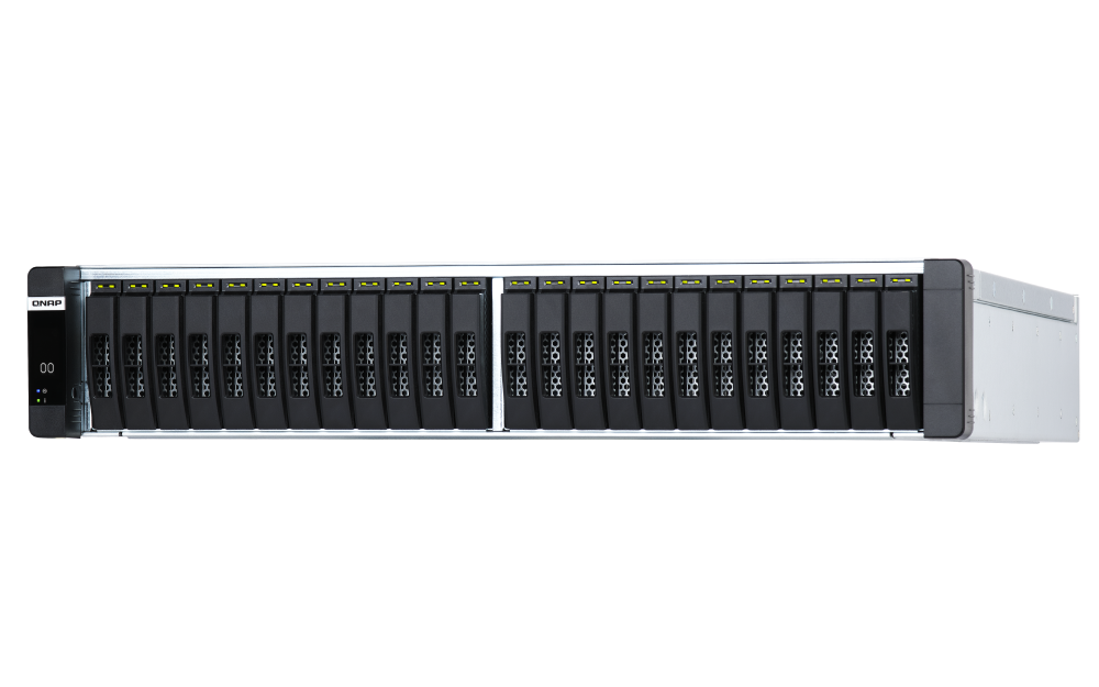 QNAP ES2486dc-2142IT-96G 24xSSD/HDD 2U rackbe szerelhető Enterprise ZFS NAS