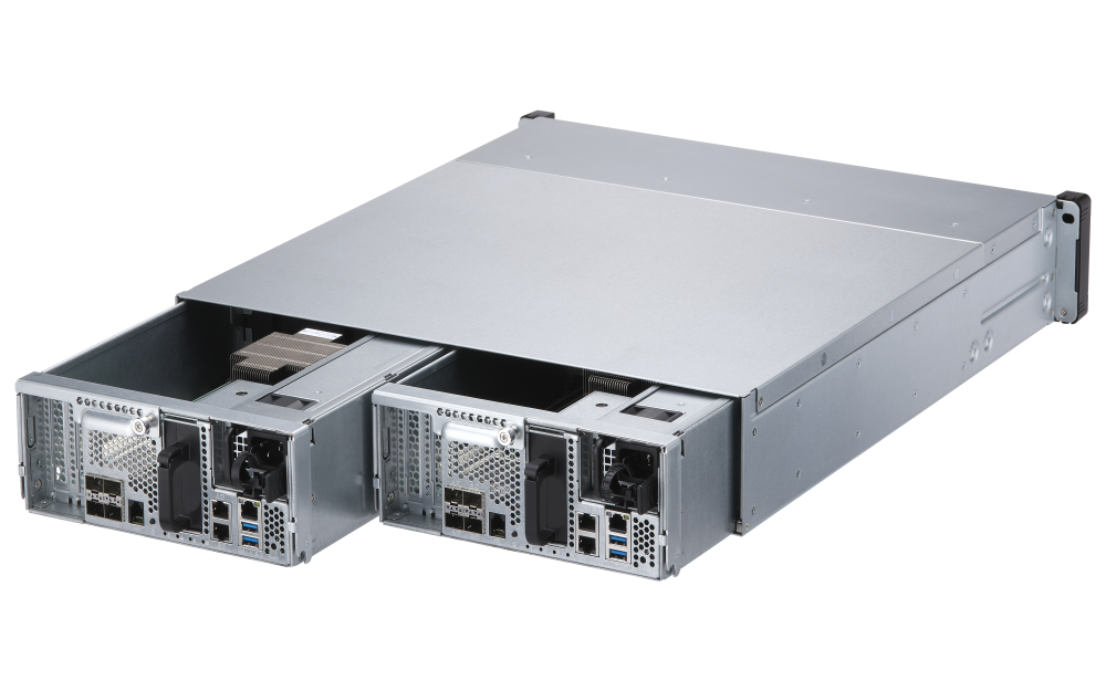 QNAP ES2486dc-2142IT-96G 24xSSD/HDD 2U rackbe szerelhető Enterprise ZFS NAS