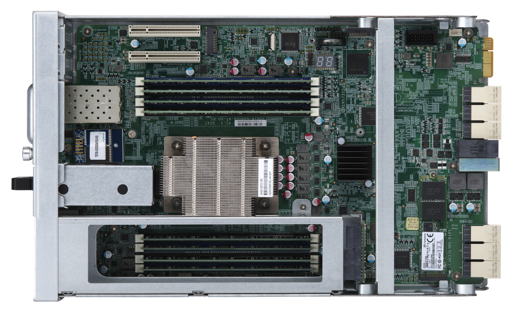 QNAP ES2486dc-2142IT-96G 24xSSD/HDD 2U rackbe szerelhető Enterprise ZFS NAS