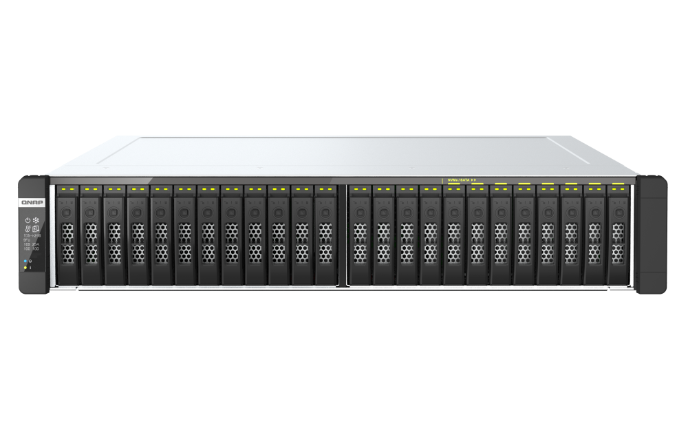 QNAP TDS-h2489FU-4314-256G 16xSSD 2U rackbe szerelhető ZFS NAS