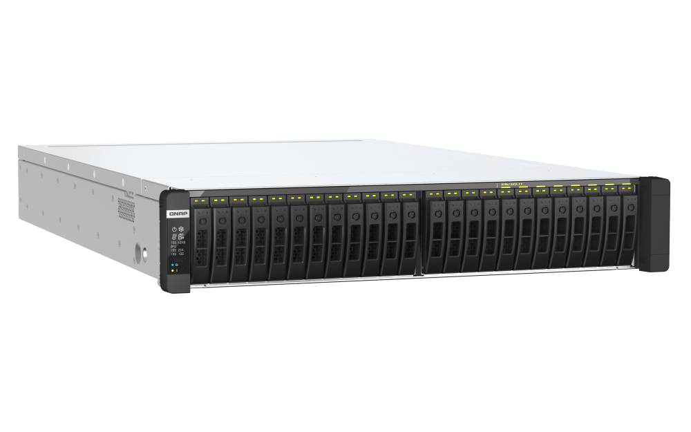 QNAP TDS-h2489FU-4314-256G 16xSSD 2U rackbe szerelhető ZFS NAS